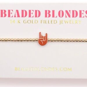 Beaded Blondes Gold Filled Bracelet